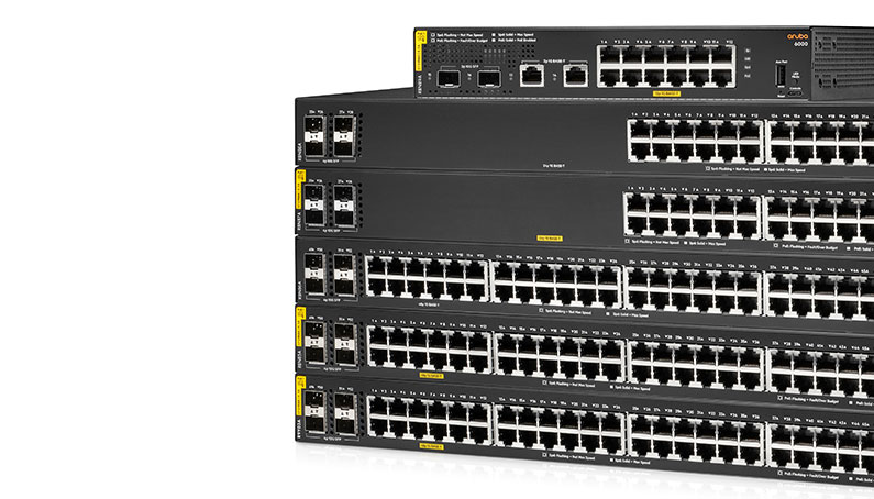 O Switch Aruba CX 6100