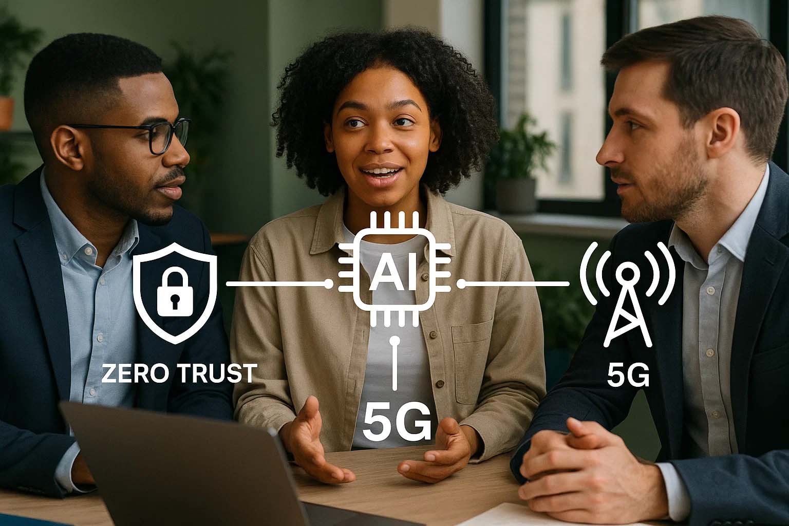 Com o avanço do 5G privado, da nuvem e da Inteligência Artificial, o perímetro tradicional da rede deixou de existir. Descubra como Zero Trust, microsegmentação e IA estão moldando o futuro da segurança corporativa.