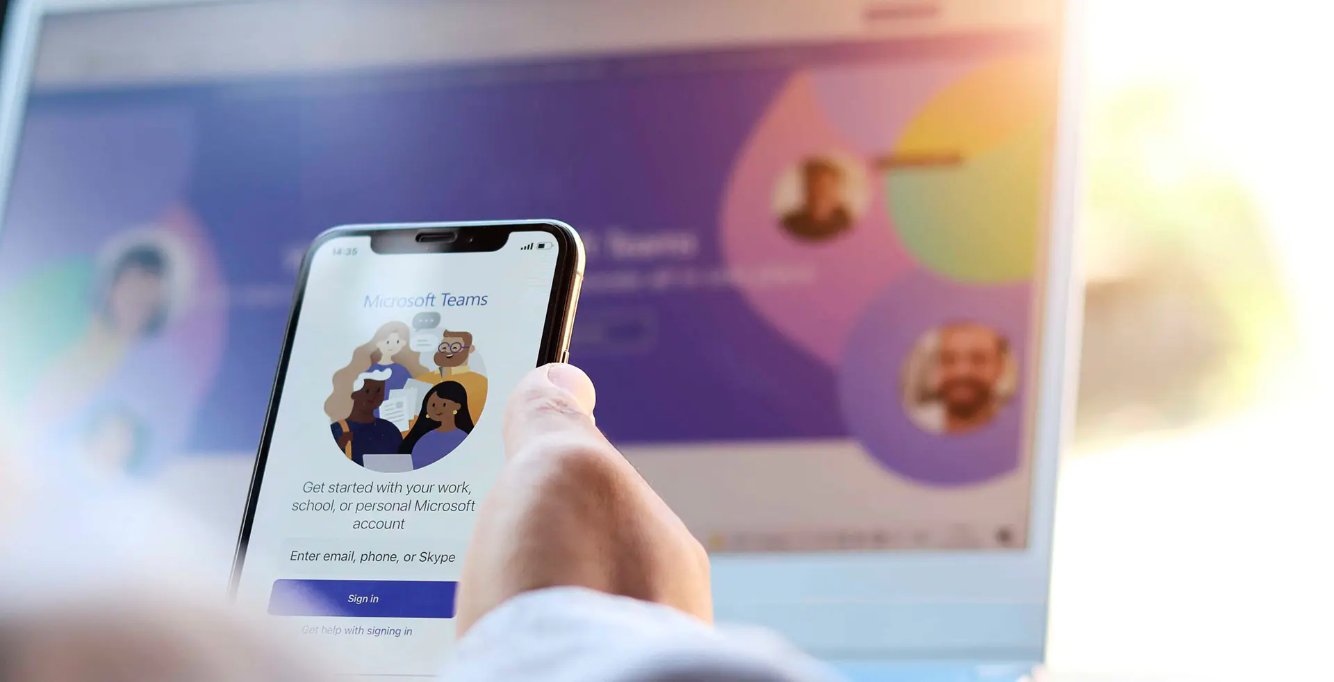 Golpes via Microsoft Teams