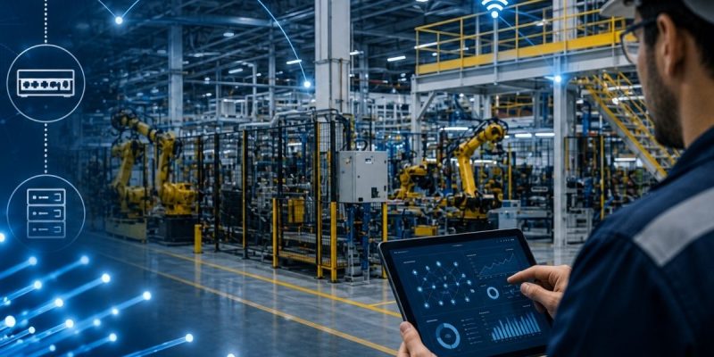 Backbone em Fibra Óptica e Wi-Fi Industrial | Case Truck Bus